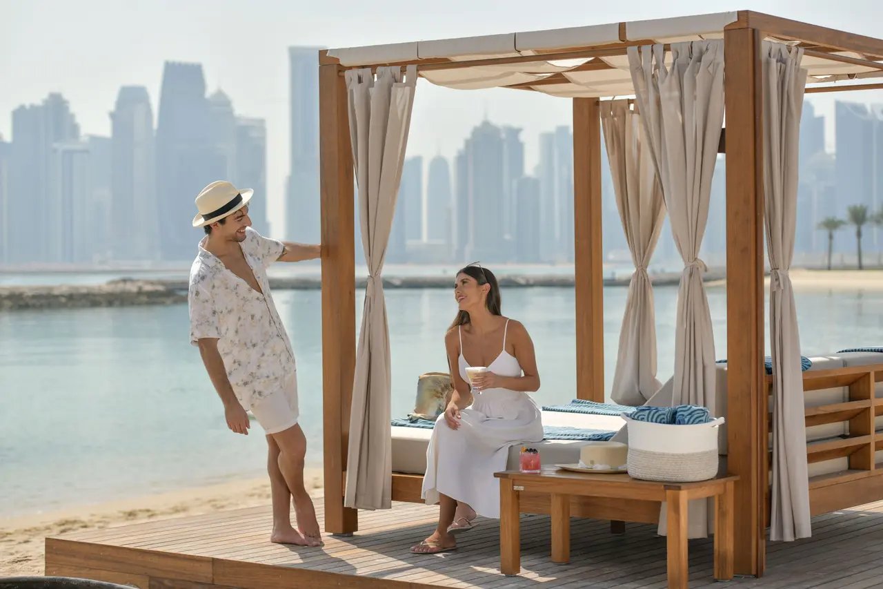 Beach in Qatar